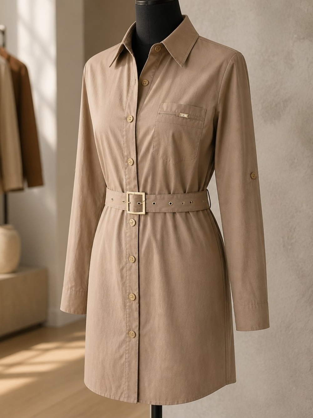 Marciano Shirt Dress Size M